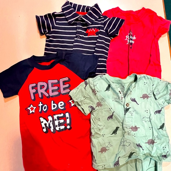 12 months boys onesie bundle (12 pieces) EUC - Picture 3 of 4